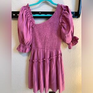 AUREUM Pink Textured Dress